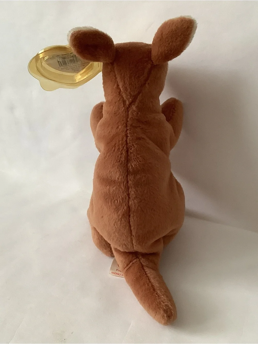 Ty beanie baby, Pouch kangaroo. Retired 1996.